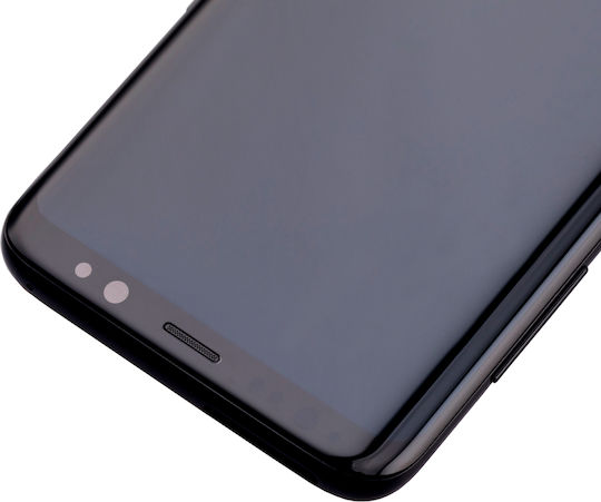 OLED Montage Rahmen Samsung Galaxy S8 Makel Grad B Mitternachts-Schwarz