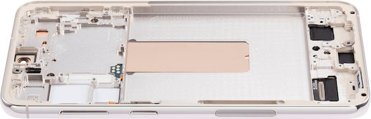 Oled Assembly Frame Samsung Galaxy S23 Plus Us & International Aftermarket Plus Cream