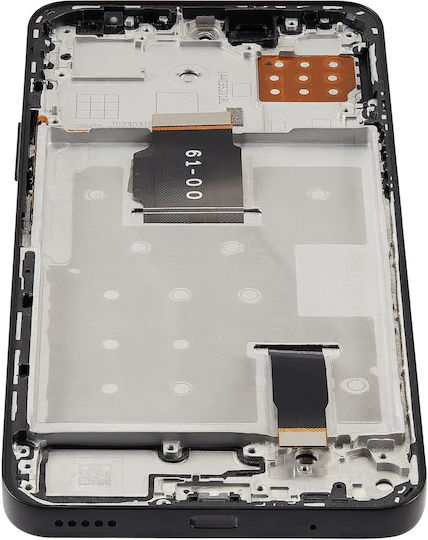 Lcd Asamblare cu ramă Honor X8a X50i 90 Lite Aftermarket Plus Negru Midnight