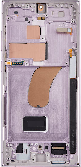 Oled Assembly Frame Samsung Galaxy S23 Ultra 5g Us & International Service Pack Lavender