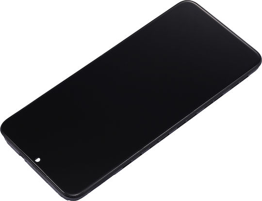 LCD Ersatzbildschirm mit Rahmen Samsung Galaxy A03 Core A032 2021 Service Pack Schwarz