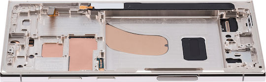 Oled Assembly Frame Samsung Galaxy S23 Ultra 5g Us & International Service Pack Cream