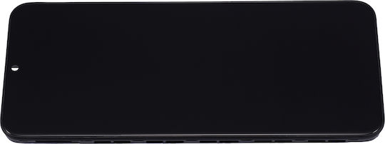 LCD Ersatzbildschirm mit Rahmen Samsung Galaxy A03 Core A032 2021 Service Pack Schwarz