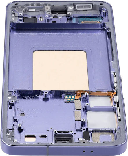 Oled Asamblare Cu Ramă Samsung Galaxy S24 5g Versiune US și Internațională Service Pack Violet Cobalt