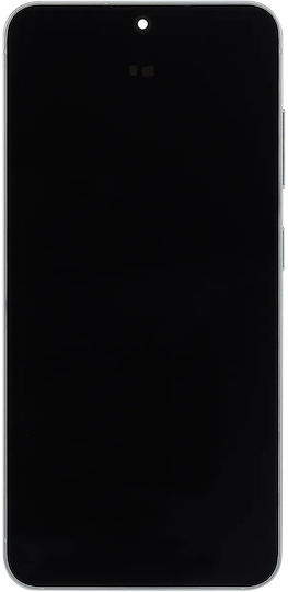 Asamblare OLED cu ramă Samsung Galaxy S25 5g US și Internațional Aftermarket Plus Mentă