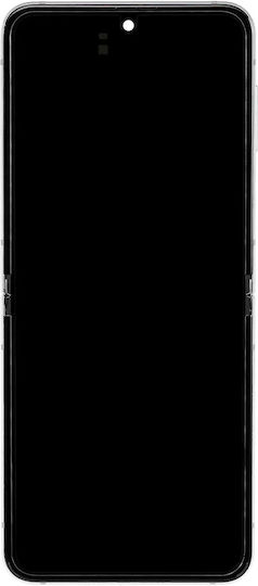 Inner Oled Assembly Frame Samsung Galaxy Z Flip 5 5g Us & International Aftermarket Cream