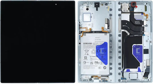 Innen-OLED-Assembly-Rahmen Samsung Galaxy Z Fold 7 5G US & International Service Pack Mint