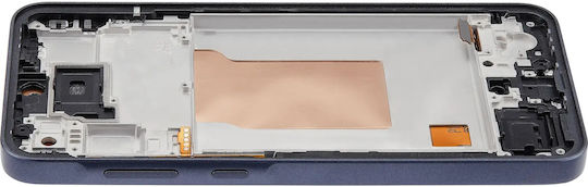 LCD Ersatzbildschirm mit Rahmen Samsung Galaxy A35 5G A356 2025 Aftermarket Incell Marine