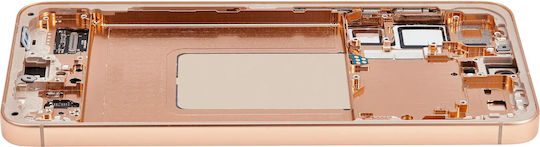 OLED Асембли Рамка Samsung Galaxy S24 Plus 5g US & International Version Aftermarket Plus Пясъчно Оранжев