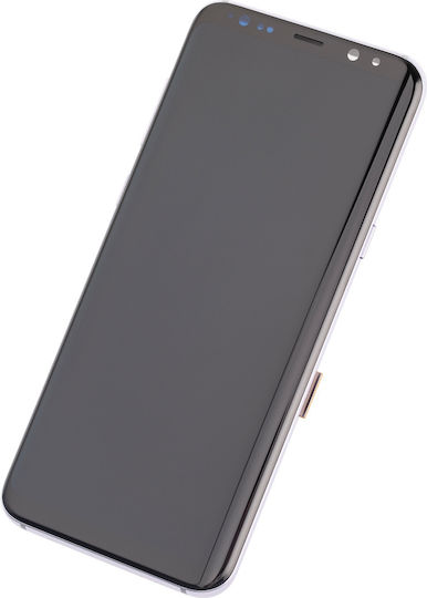 Oled Assembly Frame Samsung Galaxy S8 Plus Aftermarket Plus Orchid Gray