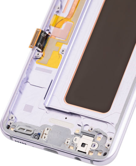 Oled Assembly Frame Samsung Galaxy S8 Plus Aftermarket Plus Orchid Gray