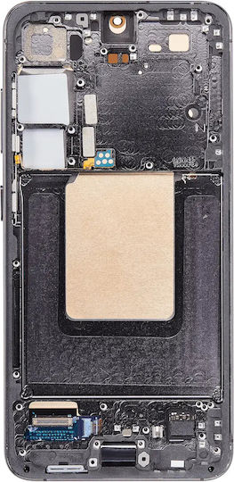 OLED Ersatzbildschirmrahmen Samsung Galaxy S24 5G US & Internationale Version Aftermarket Plus Onyx Schwarz