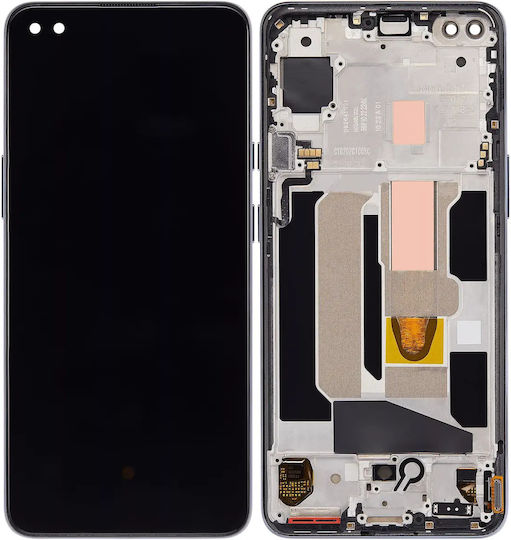 Oled Assembly Frame Oneplus Nord Aftermarket Plus Gray Onyx