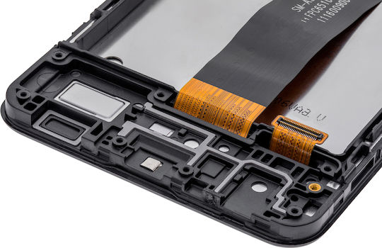 LCD Асембли Рамка Samsung Galaxy A32 5g A326f B M 2021 International Dual Sim Model Service Pack Черен