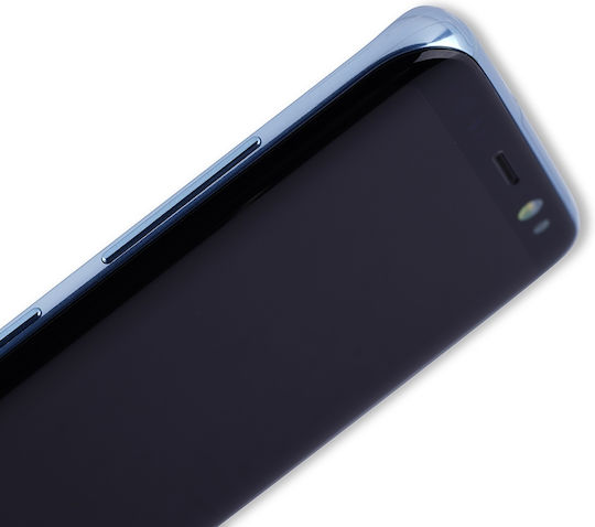 OLED Ersatzbildschirm Rahmen Samsung Galaxy S8 Service Pack Korallenblau