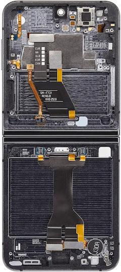 Ansamblu OLED intern cu ramă Samsung Galaxy Z Flip 5 5G US și internațional aftermarket Plus Graphite