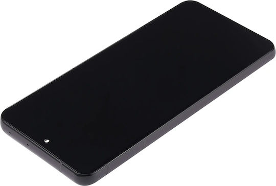 Lcd Assembly Frame Without Fingerprint Sensor Samsung Galaxy S21 Ultra Us & International Aftermarket Incell Phantom Black