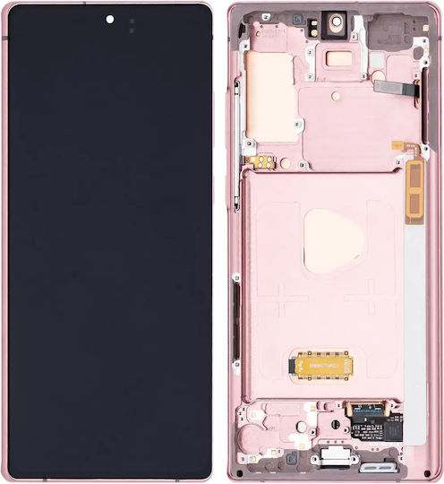 Oled Assembly Frame Samsung Galaxy Note 20 5g Aftermarket Plus Mystic Bronze