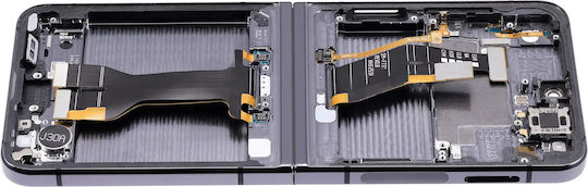 Ansamblu OLED intern cu ramă Samsung Galaxy Z Flip 5 5G US și internațional aftermarket Plus Graphite