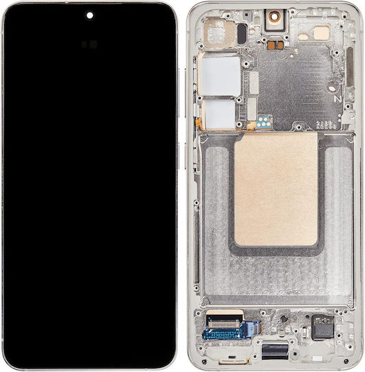 Oled Assembly Frame Samsung Galaxy S24 5g Us & International Version Service Pack Amber Yellow