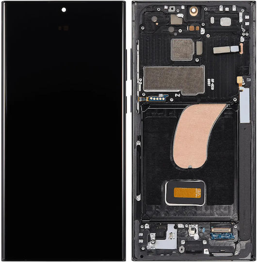 Oled Assembly Frame Samsung Galaxy S23 Ultra 5g Us & International Service Pack Graphite