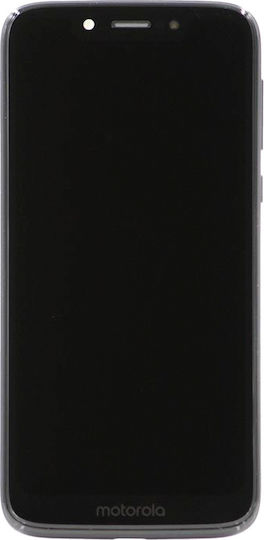 Lcd Assembly Frame Motorola Moto G7 Play Xt1952 2019 T-mobile Revvlry Genuine Oem Starry Black