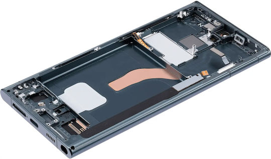 Oled Ersatzbildschirmrahmen Samsung Galaxy S22 Ultra 5G US & Internationale Version Nachmarkt Pro 120Hz Grüne