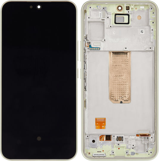 Oled ansamblu cu ramă Samsung Galaxy A54 5g A546 2023 versiunea US și internațională aftermarket Plus Lime