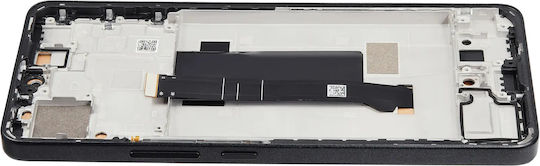 LCD Ersatzbildschirmrahmen Xiaomi Redmi Note 13 Pro 5G Nachbau Incell Mitternachtsschwarz