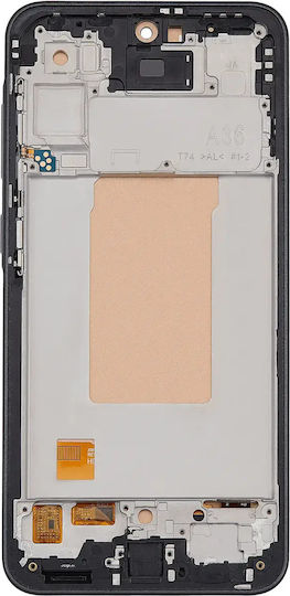 LCD Asamblare cu ramă Samsung Galaxy A36 5G A366 2025 Aftermarket Incell Negru