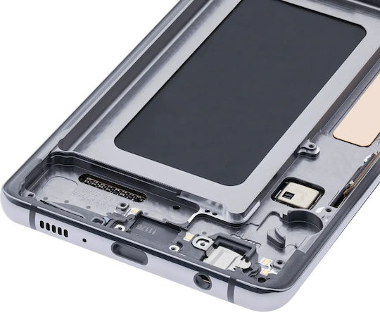 Oled Assembly Frame Samsung Galaxy S10 Plus Aftermarket Plus Prism Ceramic Black
