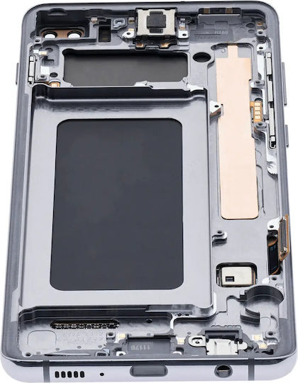 Oled Assembly Frame Samsung Galaxy S10 Plus Aftermarket Plus Prism Ceramic Black