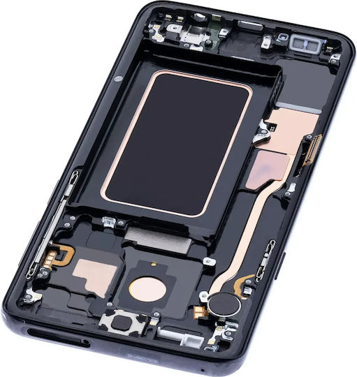 OLED модул с рамка Samsung Galaxy S9 Plus Service Pack полунощно черен