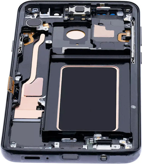 OLED модул с рамка Samsung Galaxy S9 Plus Service Pack полунощно черен