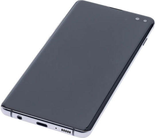 Oled Assembly Frame Samsung Galaxy S10 Plus Aftermarket Plus Prism Ceramic Black