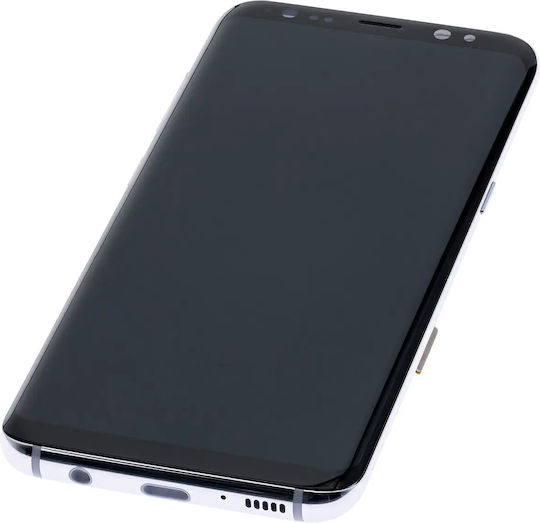 OLED модул с рамка за Samsung Galaxy S8 aftermarket Plus орхидейно сив