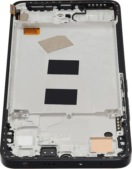 Asamblare OLED cu ramă Xiaomi Redmi Note 13 4G aftermarket Plus Negru Midnight