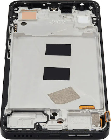 Asamblare OLED cu ramă Xiaomi Redmi Note 13 4G aftermarket Plus Negru Midnight