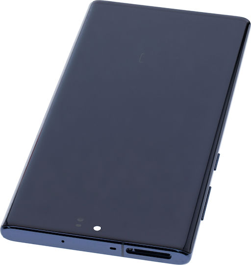 Oled Assembly Frame Samsung Galaxy Note 10 Service Pack Aura Glow Silver