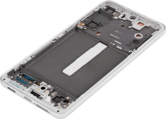 OLED Асембли Рамка Samsung Galaxy S21 Fe 5g US & International Version Service Pack Бял