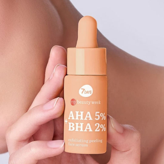 7DAYS My Beauty Week AHA 5%+BHA 2% Ser pentru Peeling Facial 20ml