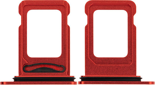 Dual Sim Card Tray Iphone 12 Red
