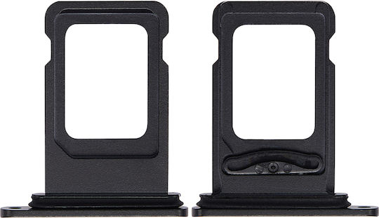 Dual Sim Card Tray Iphone Xr Black