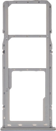 Tavă Duală SIM Samsung Galaxy A20 A205 2019 A30 A305 2019 A50 A505 2019 Argintie