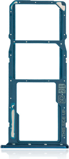 Dual Sim Card Tray Motorola Moto E6 Play Xt2029 2019 Turquoise Blue