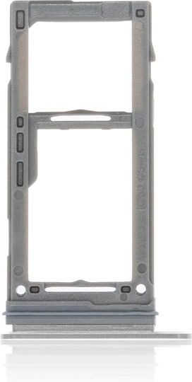 Single Sim Card Tray Samsung Galaxy Note 9 Cloud Silver