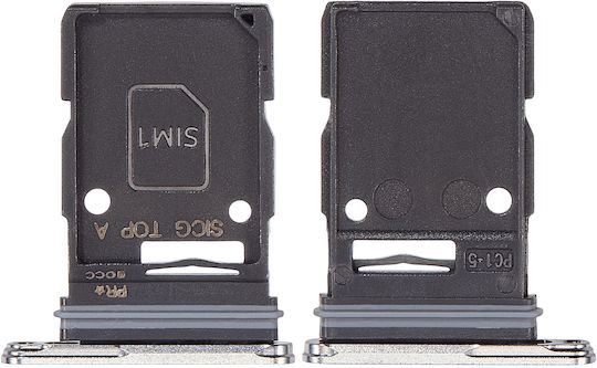 Single Sim Card Tray Samsung Galaxy S25 Edge S937 Premium Titanium Silver