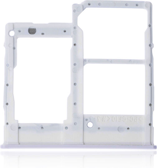 Dual Sim Card Tray Samsung Galaxy A20e A202 2019 White