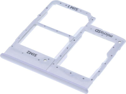 Dual Sim Card Tray Samsung Galaxy A20e A202 2019 White