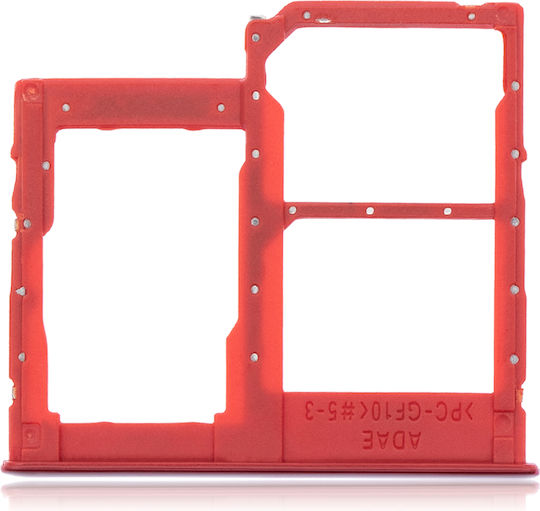 Dual SIM-Kartenhalter Samsung Galaxy A41 A415 2020 Prism Crush Rot
